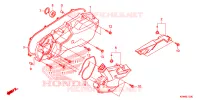 COUVERCLE GAUCHE pour Honda ADV 150 ABS de 2020