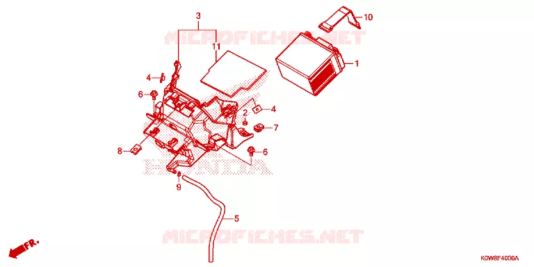 BATTERIE Honda SCOOTER 150 ADV 2021  ADV150AM