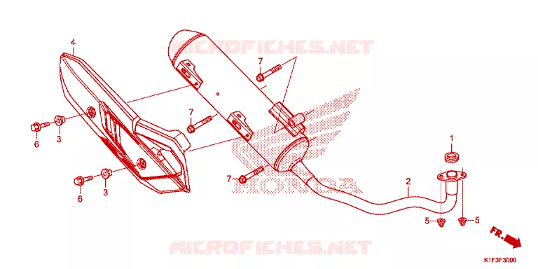 SILENCIEUX D'ECHAPPEMENT Honda SCOOTER 150 AIR-BLADE 2021  ACA150CAFM