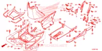 MARCHE PIEDS pour Honda SH 150 D SPECIAL de 2013
