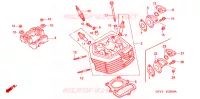 CULASSE pour Honda APE 50 de 2001