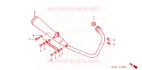 SILENCIEUX D'ECHAPPEMENT pour Honda APE 50 de 2001
