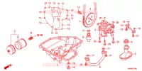 CARTER   POMPE   FILTRE A HUILE pour Honda CB 1300 SUPER FOUR ABS de 2015