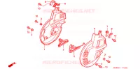 CACHES DISQUES pour Honda GL 1500 GOLD WING ASPENCADE de 1998