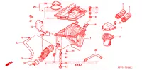FILTRE A AIR pour Honda CBX 250 TWISTER de 2004