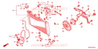 RADIATEUR pour Honda NC 700 ABS DCT de 2012
