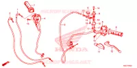 COMMODO   LEVIER   CABLE pour Honda NXR 160 BROS de 2016
