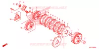 EMBRAYAGE pour Honda NXR 160 BROS de 2016