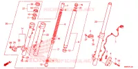 FOURCHE pour Honda XRE 300 ABS de 2013