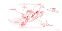 AUTOCOLLANTS pour Honda X ADV 750 de 2024