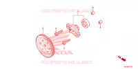 POMPE A HUILE pour Honda AIRBLADE 125 de 2014