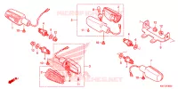 CLIGNOTANT pour Honda XRE 300 ABS de 2017