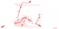PEDALE pour Honda XRE 300 ABS de 2017