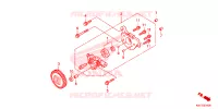 POMPE A HUILE pour Honda XRE 300 ABS de 2017