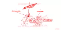 AUTOCOLLANTS pour Honda XRE 300 de 2019