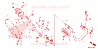 SILENCIEUX D'ECHAPPEMENT pour Honda XRE 300 de 2019