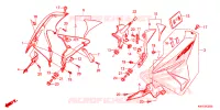 OUIES DE RADIATEUR pour Honda XRE 300 de 2019
