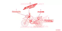 AUTOCOLLANTS pour Honda XRE 300 de 2020