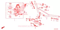 GUIDON   TE DE FOURCHE pour Honda XRE 300 de 2017