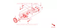 POMPE A HUILE pour Honda XRE 300 de 2017