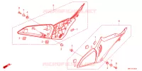 FILTRE A AIR   COUVERCLE LATERAL pour Honda CB 650 R de 2023