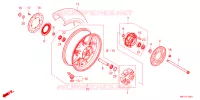 ROUE ARRIERE pour Honda CB 650 R de 2023