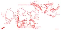 UPPER COVER/WINDSCREEN pour Honda NX 400 de 2024