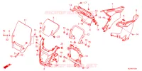 UPPER COVER/WINDSCREEN pour Honda NX 400 de 2024