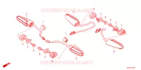 CLIGNOTANT pour Honda CB 125 R de 2024