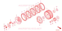 EMBRAYAGE pour Honda CB 125 R de 2024