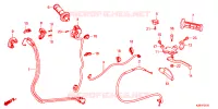 COMMODO   LEVIER   CABLE pour Honda CRF 125 F BIG WHEELS de 2024