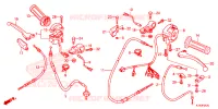 COMMODO   LEVIER   CABLE pour Honda NAVI 110 de 2023