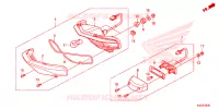 FEU ARRIERE pour Honda CB 125 TWISTER de 2021