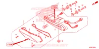 FEU ARRIERE pour Honda DREAM NEOD 110 CASTED WHEEL de 2014