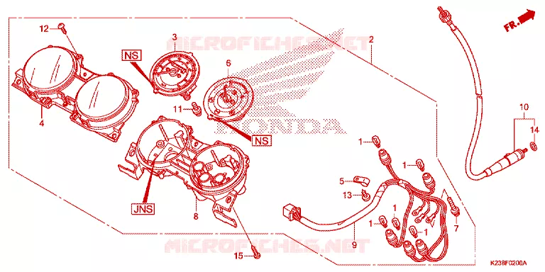 COMPTEUR Honda MOTO 110 CD 2014  CB110CME