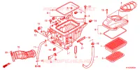 FILTRE A AIR pour Honda GL 150 de 2012