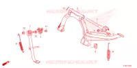 BEQUILLE pour Honda FORZA 350 de 2024