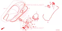 SELLE pour Honda FORZA 350 de 2024