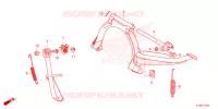 BEQUILLE pour Honda FORZA 350 VOICE CONTROL TOP BOX de 2025