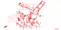 CADRE pour Honda XRE 190 de 2017