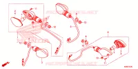 CLIGNOTANT pour Honda XRE 190 de 2017