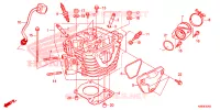 CULASSE pour Honda XRE 190 de 2017