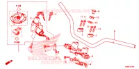 GUIDON   TE DE FOURCHE pour Honda XRE 190 de 2017