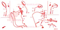 LEVIER DE GUIDON   CABLE   COMMODO pour Honda XRE 190 de 2017