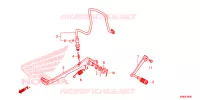 PEDALE pour Honda XRE 190 de 2017