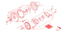 POMPE A HUILE pour Honda XRE 190 de 2017