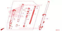 FOURCHE pour Honda XRE 190 de 2018