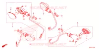 CLIGNOTANT pour Honda XRE 190 de 2022