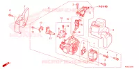 CORPS DE PAPILLON pour Honda XRE 190 de 2022