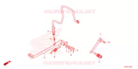 PEDALE pour Honda XRE 190 de 2022